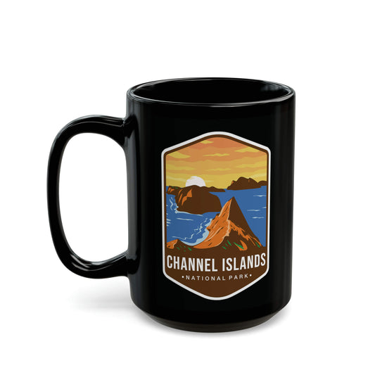 Channel Island National Park Black Coffee Mug
