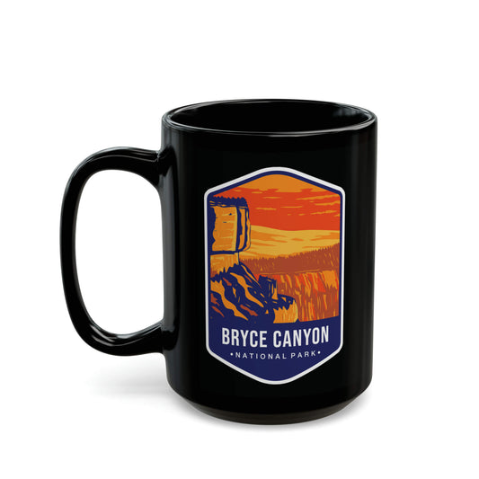 Bryce Canyon National Park Black Coffee Mug