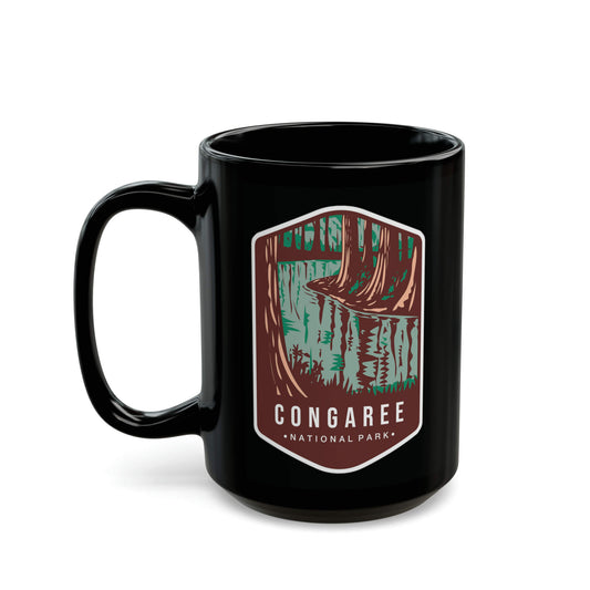 Congaree National Park Ceramic Black Coffee Mug