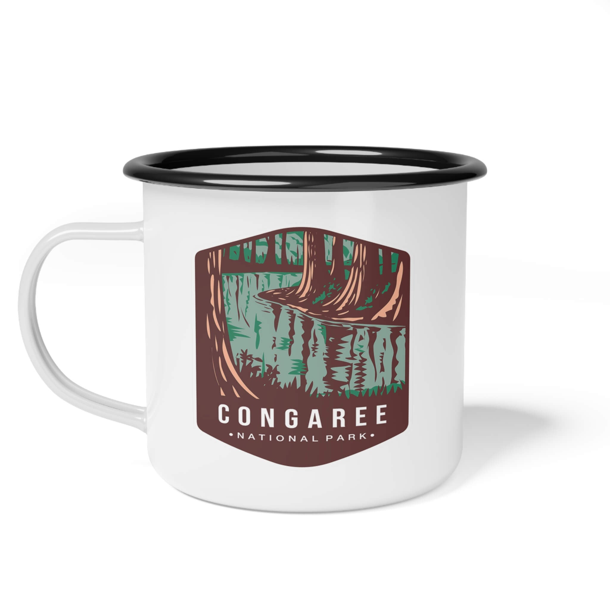 Congaree National Park Enamel Camp Cup