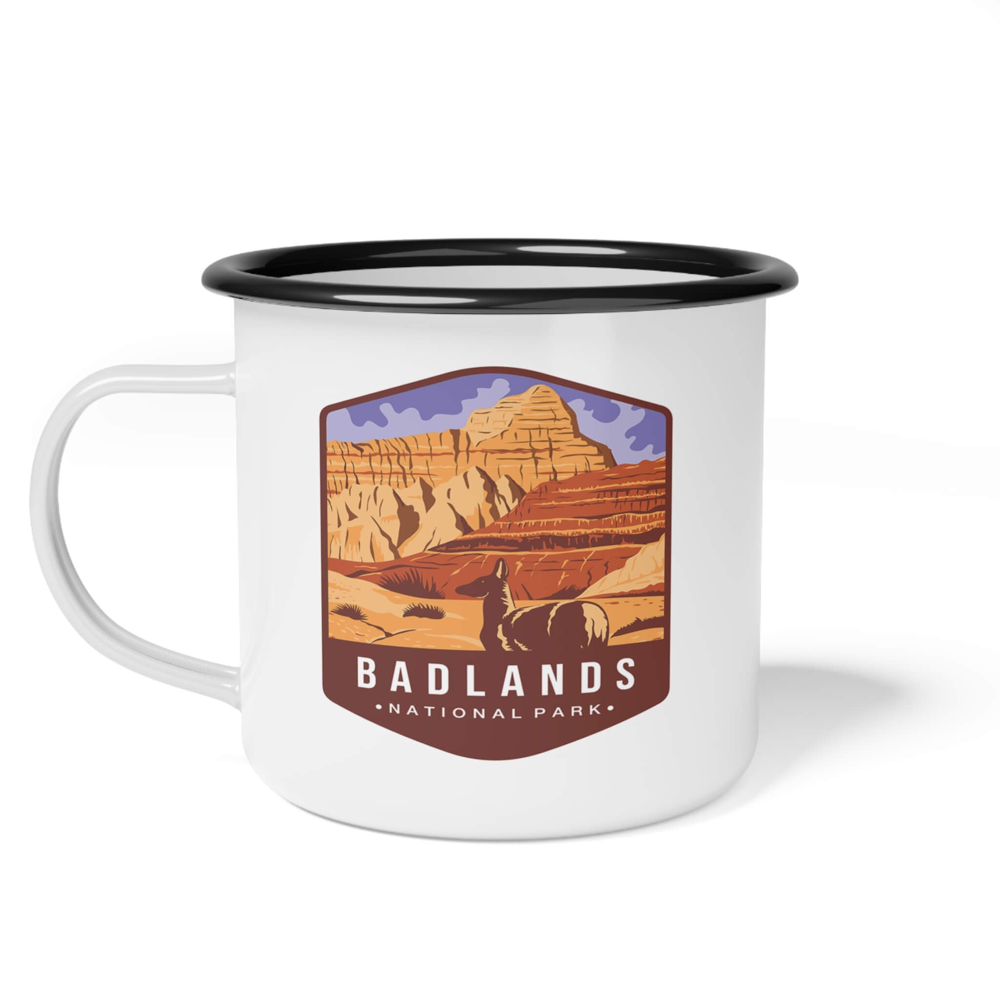 Badlands National Park Enamel Camp Cup