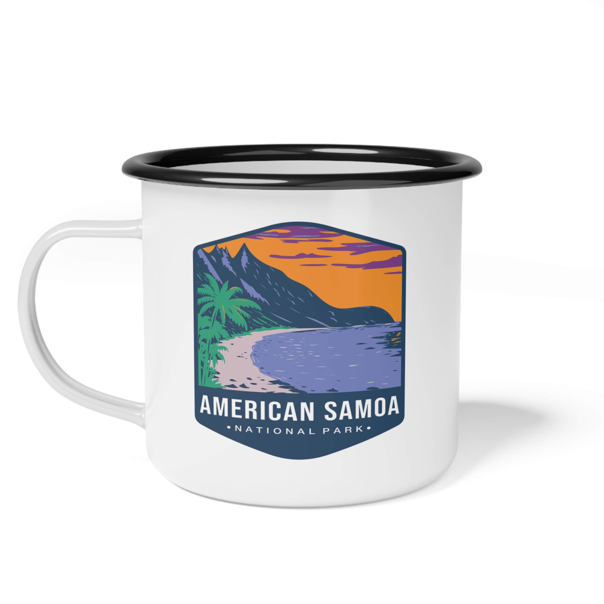 American Samoa National Park Enamel Camp Cup