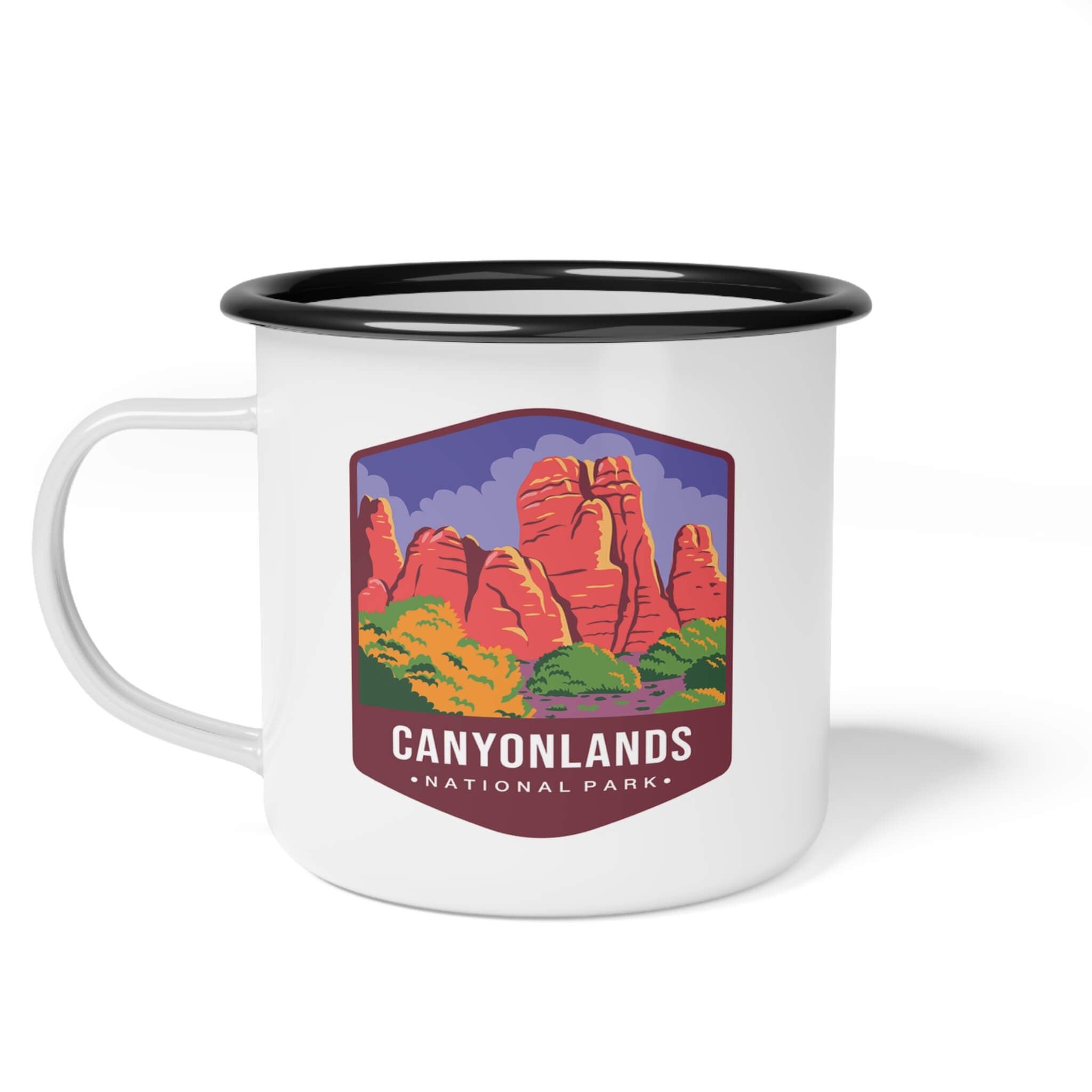 Canyonlands National Park Enamel Camp Cup